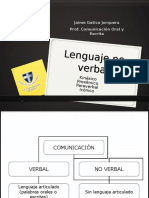 CLASE N°3 LENGUAJE NO VERBAL - PPT (1) .Pps