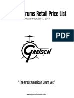 Gretsch Pricelist 2015