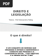 Direito e Legislação