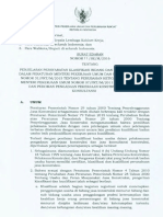 Surat Edaran Menteri PuPR No 11 Tahun 2016 Tentang Klasifikasi Badan Usaha