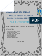 Autoestima Plan de Charla