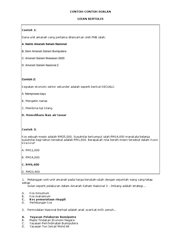 Rujukan Ku Kuiz Pnb Pdf