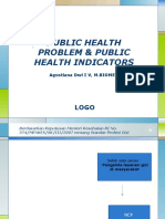 Public Health Problem Indicators & Malnutrition in Indonesia