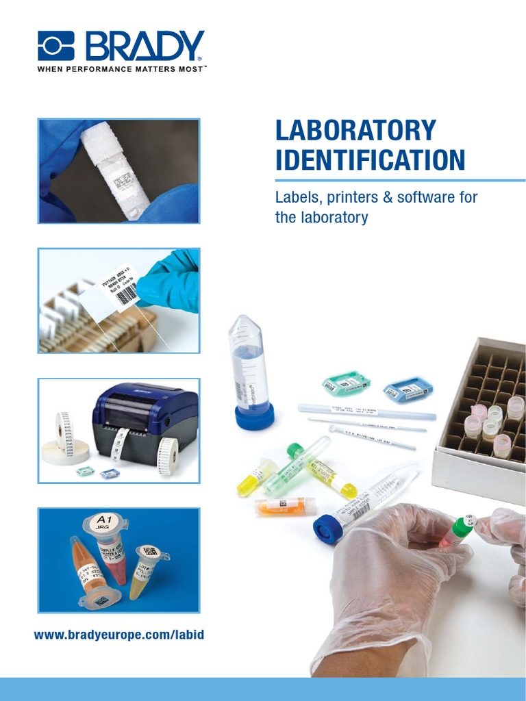 Laboratory identification solutions | Printer (Computing) | Adhesive