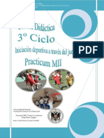 Unidad Didc3a1ctica Iniciacic3b3n Deportiva Practicum Mii