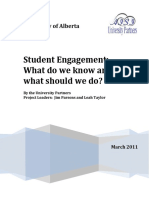 Student Engagement in T&L