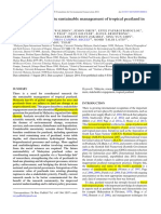 Research agendas for sustainable tropical peatland