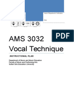 Revised - Vocal Technique Ams3032