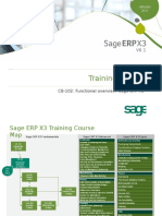 CB102 Sage ERP X3 V6 Functional Overview v1.1.3 Slides