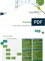 Sage ERP X3 - CB101 - Introduction v1.1.0 Slides