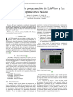 El Ambiente de Programación LabView