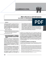 Análisis jurídico civil sobre frutos, indemnización y mejoras