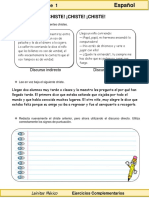 3er Grado - Español - Discurso Directo e Indirecto PDF