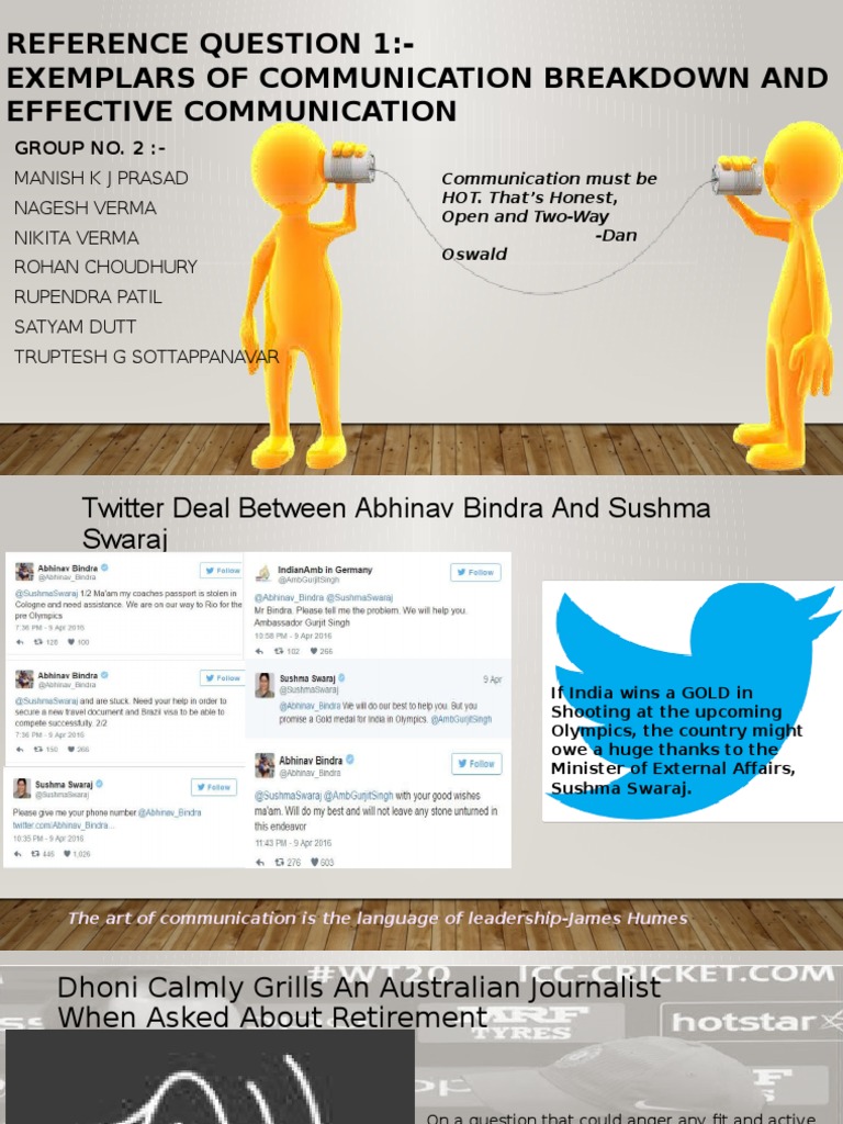 Communication Breakdown Examples | PDF | Social Science