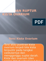 Torsi Dan Ruptur Kista Ovarium