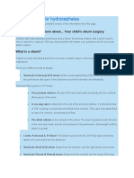 Shunt Surgery For Hydrocephalus