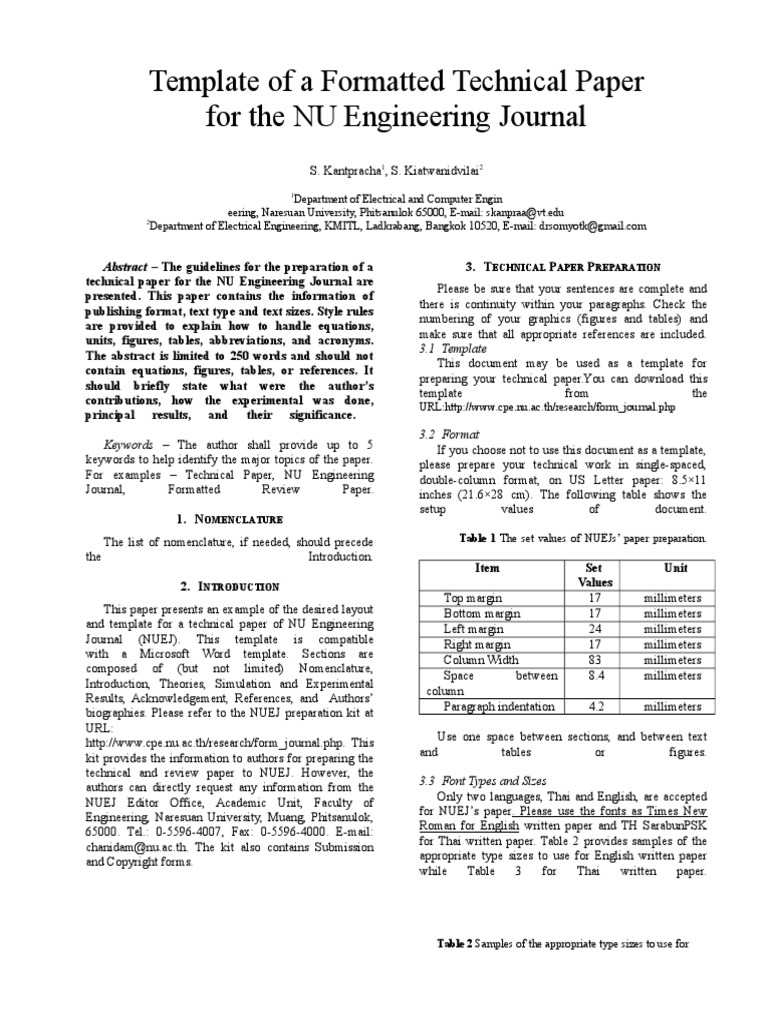 Technical Paper Publishing In Journals – SKZZY