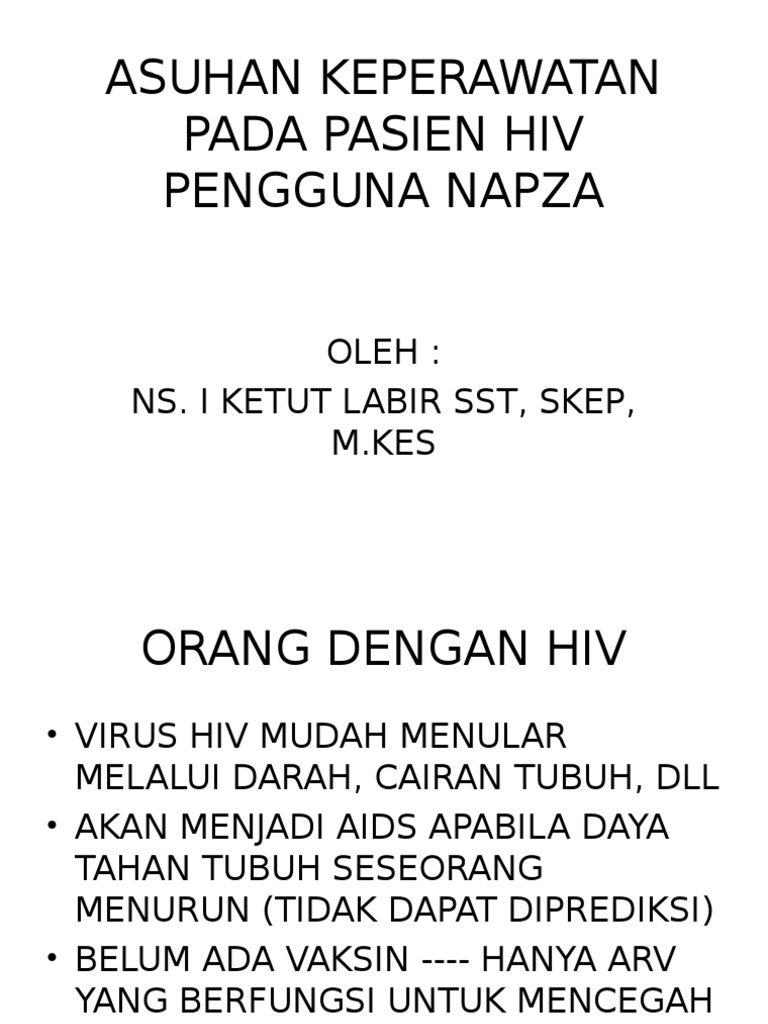 Askep Aids Hiv | PDF