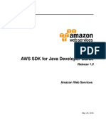 Aws SDK Java DG