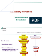 Refractory workshop – Castable selection and installation guide