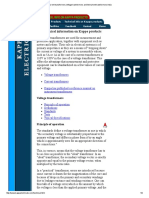 Current Transformers, Voltage Transformers and Instrument Transformers - India PDF