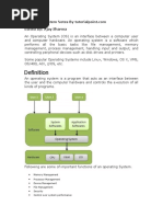 Operating System Notes 