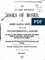 1880 The Sixth and Seventh Books of Moses Fac Best