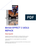 Instalacion Mass Effect 2 Gold Repack