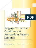 Baggage Terms and Conditions