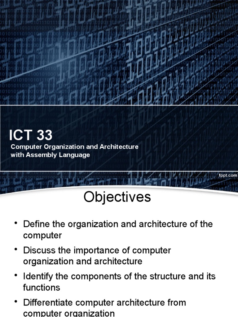 Computer Organization and Architecture With Assembly Language | PDF ...