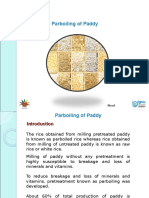 Parboiling Paddy