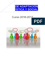 Plan de Adaptación Lingüística y Social