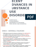 Recent Advances in Substance Use Disorders.