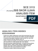 Analisis Skor Item