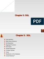 Chapter 3: SQL