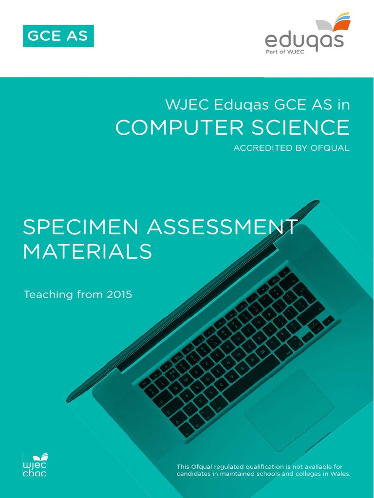 Wjec Eduqas As Computer Science SAMS Formatted | PDF | Source Code ...
