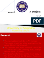 Guidelines for MS Thesis Format at University of Sargodha (38