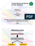 Diagnosis Dan Penatalaksanaan Mitral Stenosis [Compatibility Mode]