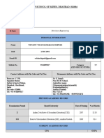 Vincent Vinay Kumar Kuchipudi (2009JE0122) - B.tech (Petroleum Engineering)