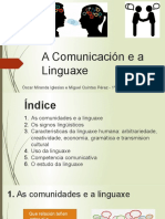 A Comunicación e a Linguaxe
