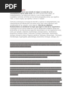 Conceptos Biologia y Tecnica