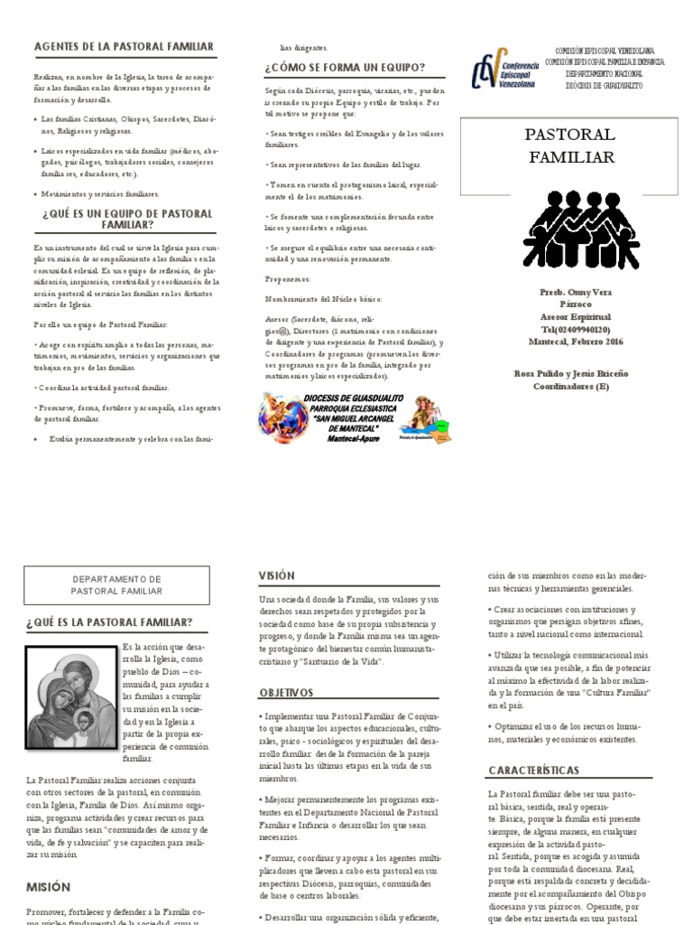 Pastoral Familiar | PDF | Iglesia Católica | Sacerdote