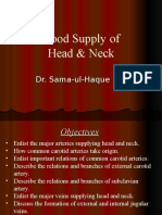 Blood Supply of Head and Neck