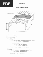 Design of Portal Frame