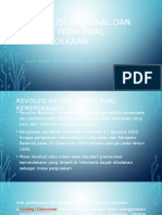 Revolusi Nasional Dan Sosial Pada Awal Kemerdekaan