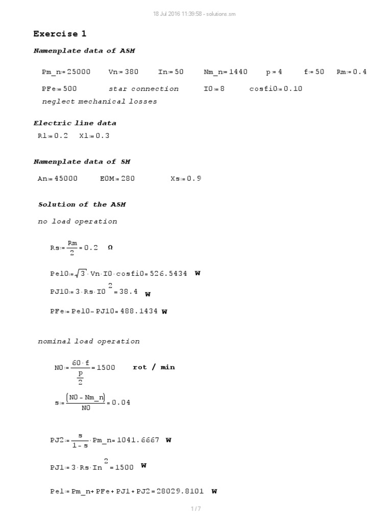Electrical Network Analysis Solutions | PDF