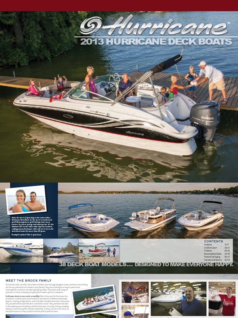 Hurricane Deck Boats, Sundeck 2400 Extreme Package