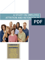A Study On Employee Attrition and Retention In: Submitted By: Group Members