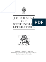 Journal OF West Indian Literature