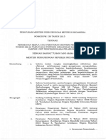 PM - 130 - Tahun - 2015 Tata Organisasi Dan Tata Kerja KUPP